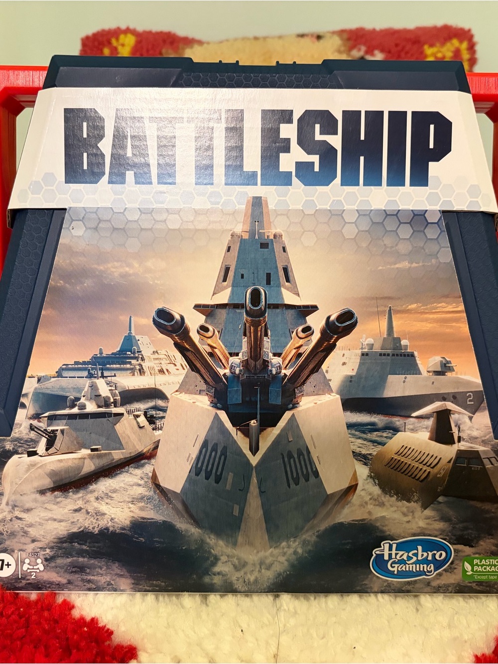 Hasbro Battleship Strategy Game - Blue Navy Artwork NEW